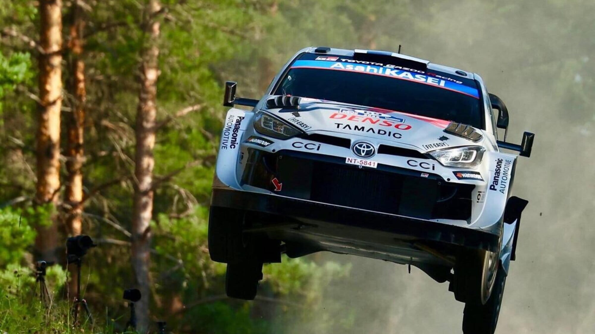 Katsuta il più veloce nello shakedown in Finlandia