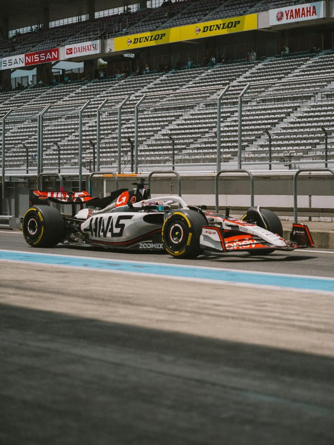 Hirakawa e Tsuboi in pista con Haas nei test TPC al Fuji