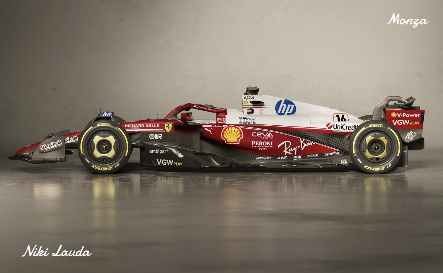 Leclerc e Hamilton, caschi e tute speciali per il GP d'Italia