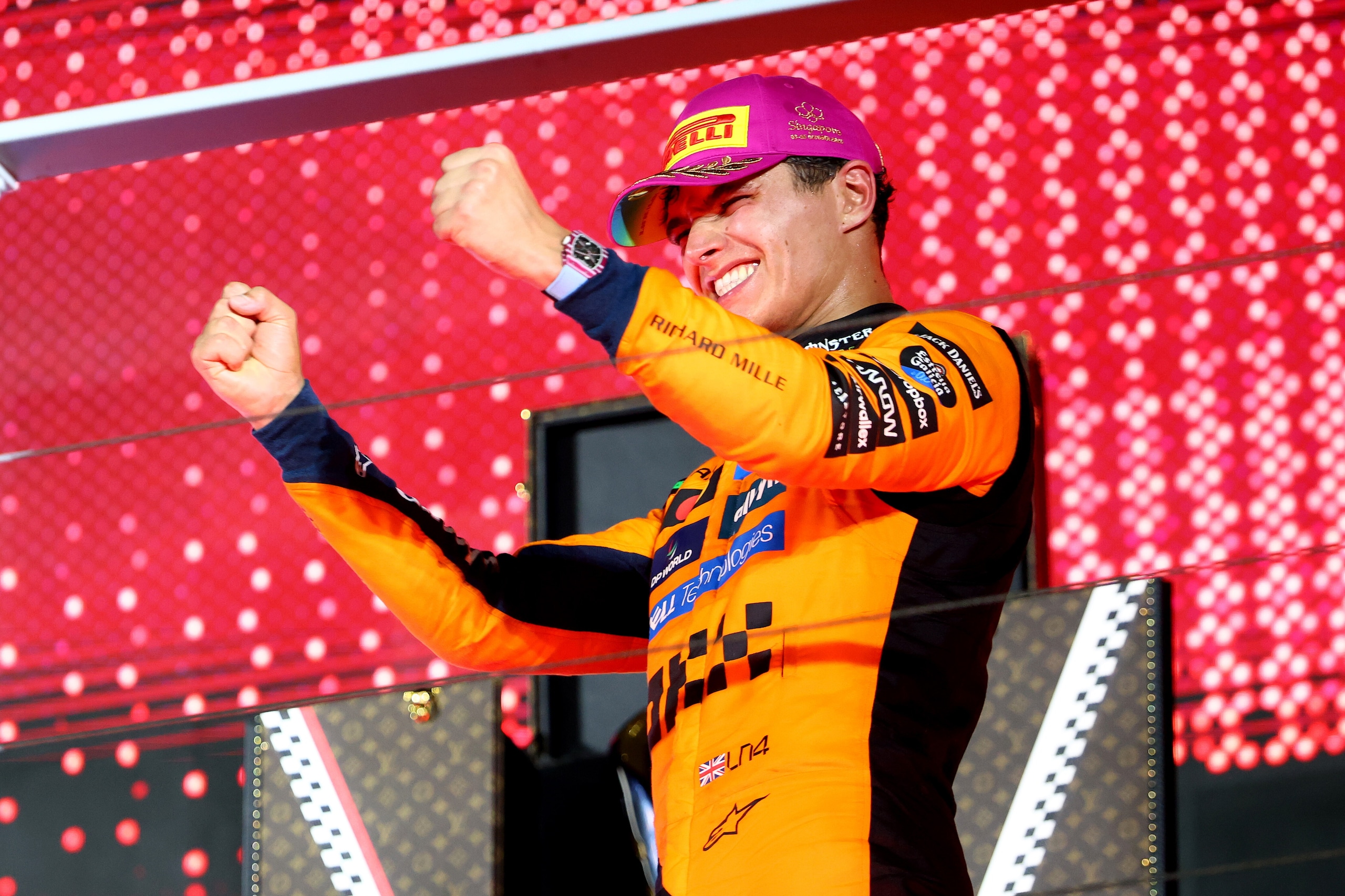 McLaren trionfa nel campionato costruttori: le foto dei festeggiamenti