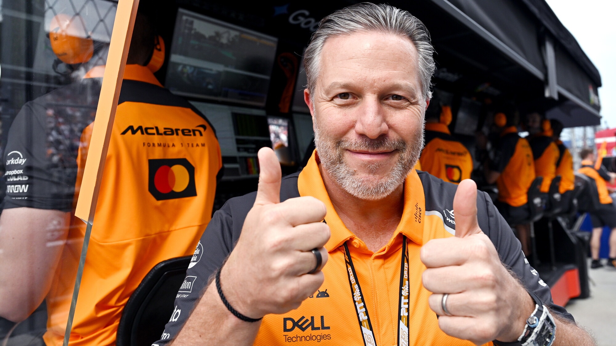 Zak Brown: dalla "ruota della fortuna" al comando di McLaren