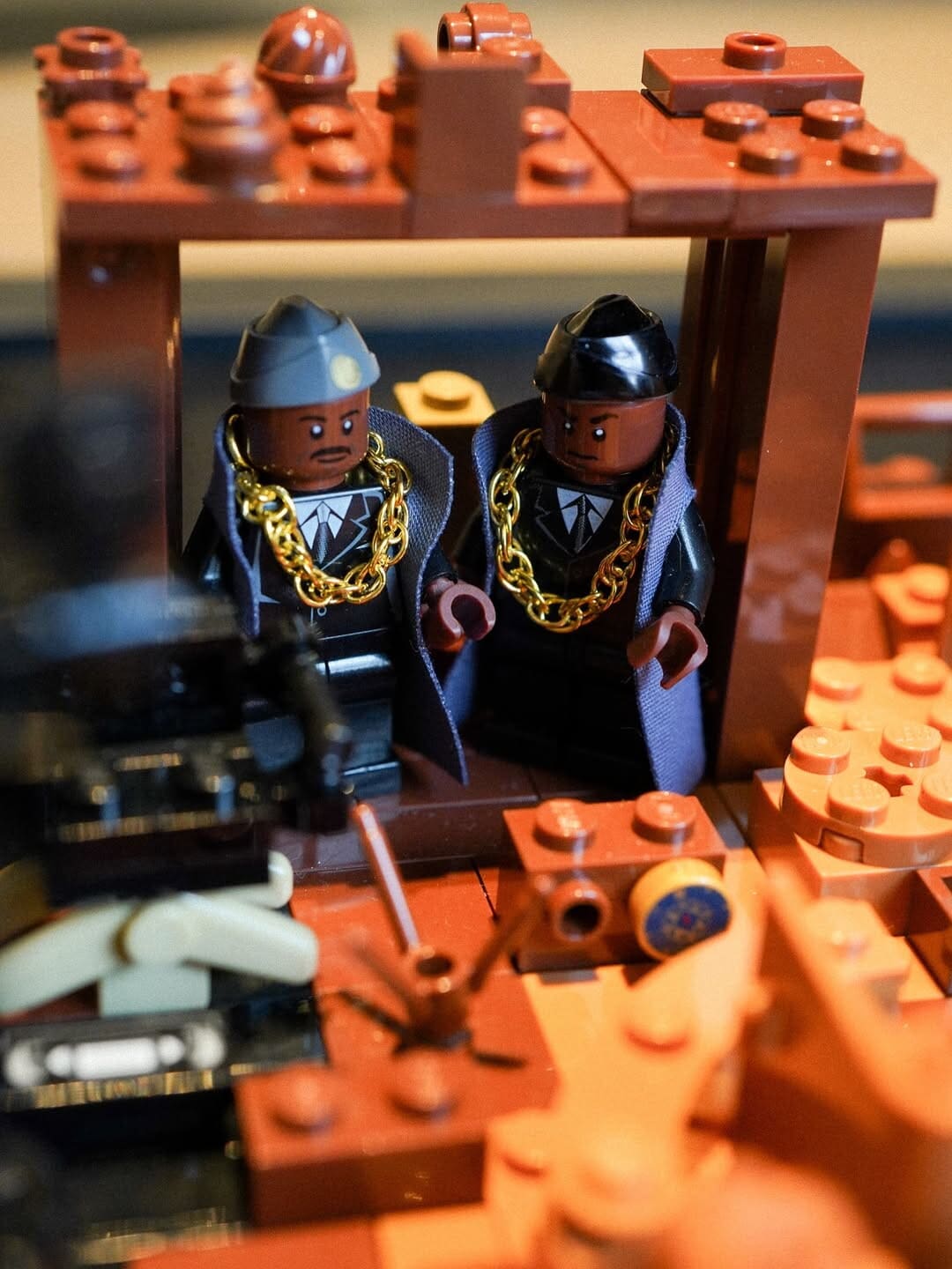 Un ritratto Lego per Roscoe: il toccante regalo ricevuto da Hamilton