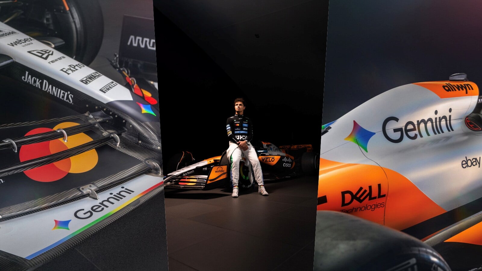 McLaren iridescente al COTA: livrea speciale per il team papaya