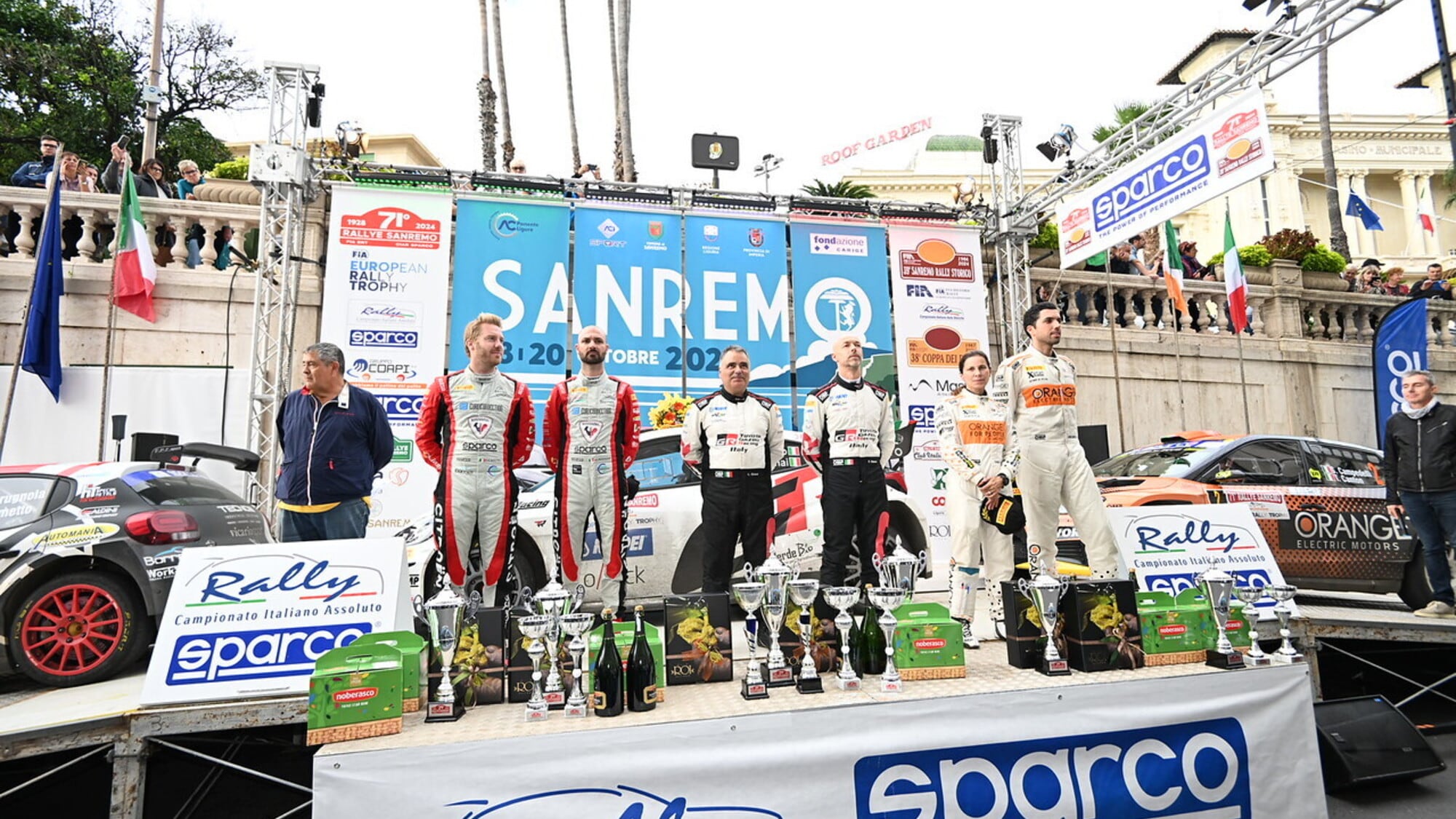 Una mano che vale la partita al Rally di Sanremo