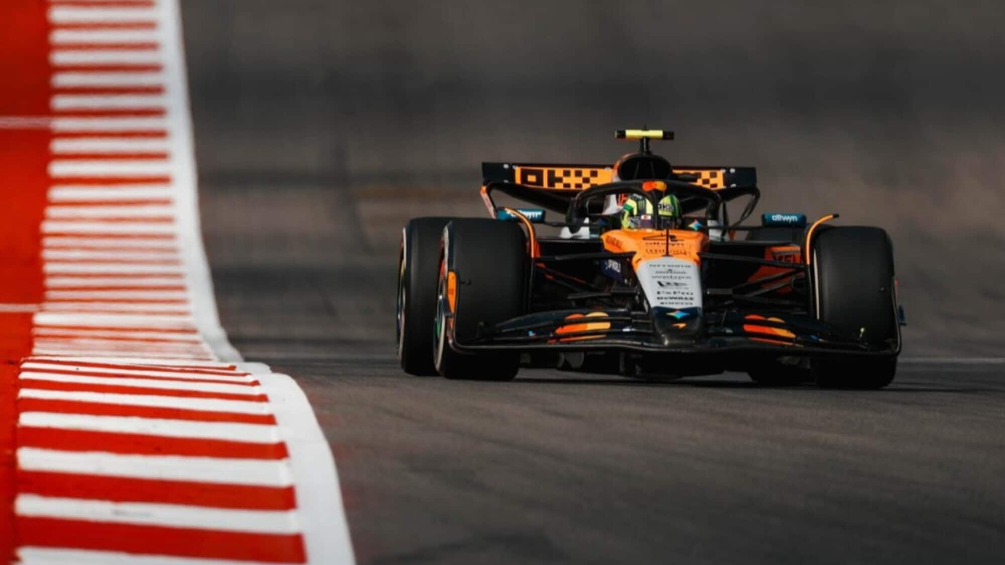 GP USA, FP1: comanda Norris, problemi per Leclerc