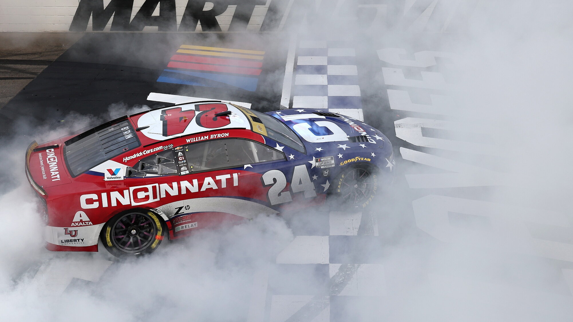 NASCAR: Byron va in finale ed elimina il team Penske a Martinsville