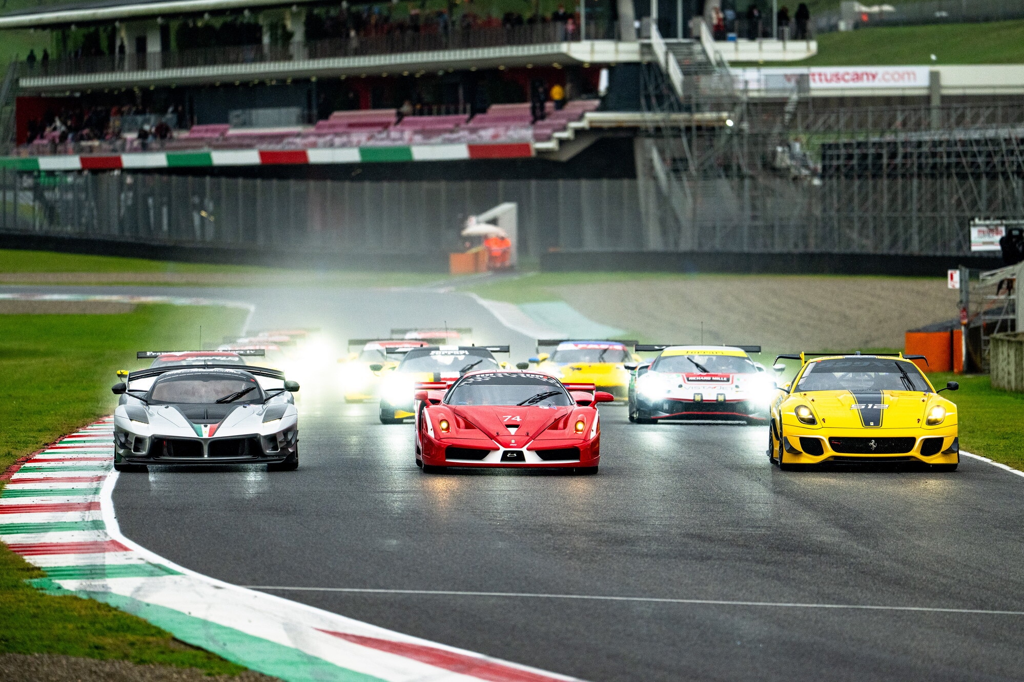 Ferrari, è show alle Finali Mondiali del Mugello con F1, GT, XX e Hypercar