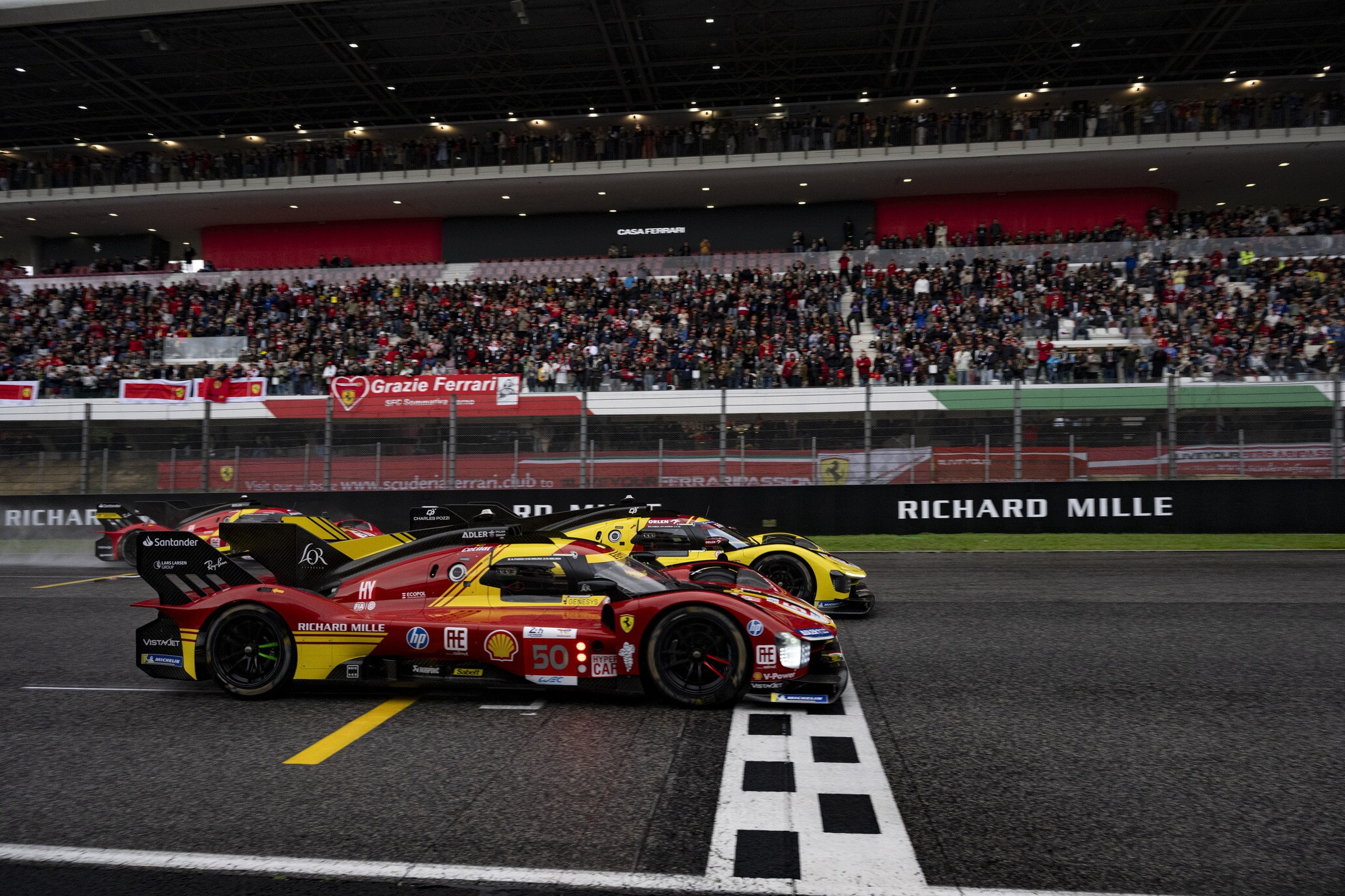 Ferrari, è show alle Finali Mondiali del Mugello con F1, GT, XX e Hypercar