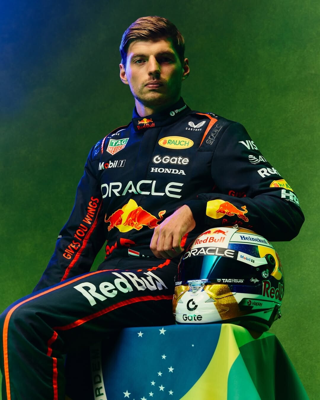 GP Brasile, Verstappen sfoggia un casco d'eccezione per ricordare un momento speciale