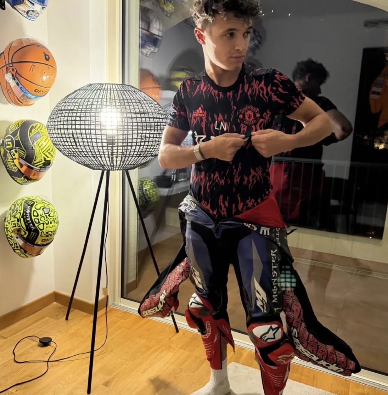 Norris e Quartararo: uno scambio per Halloween