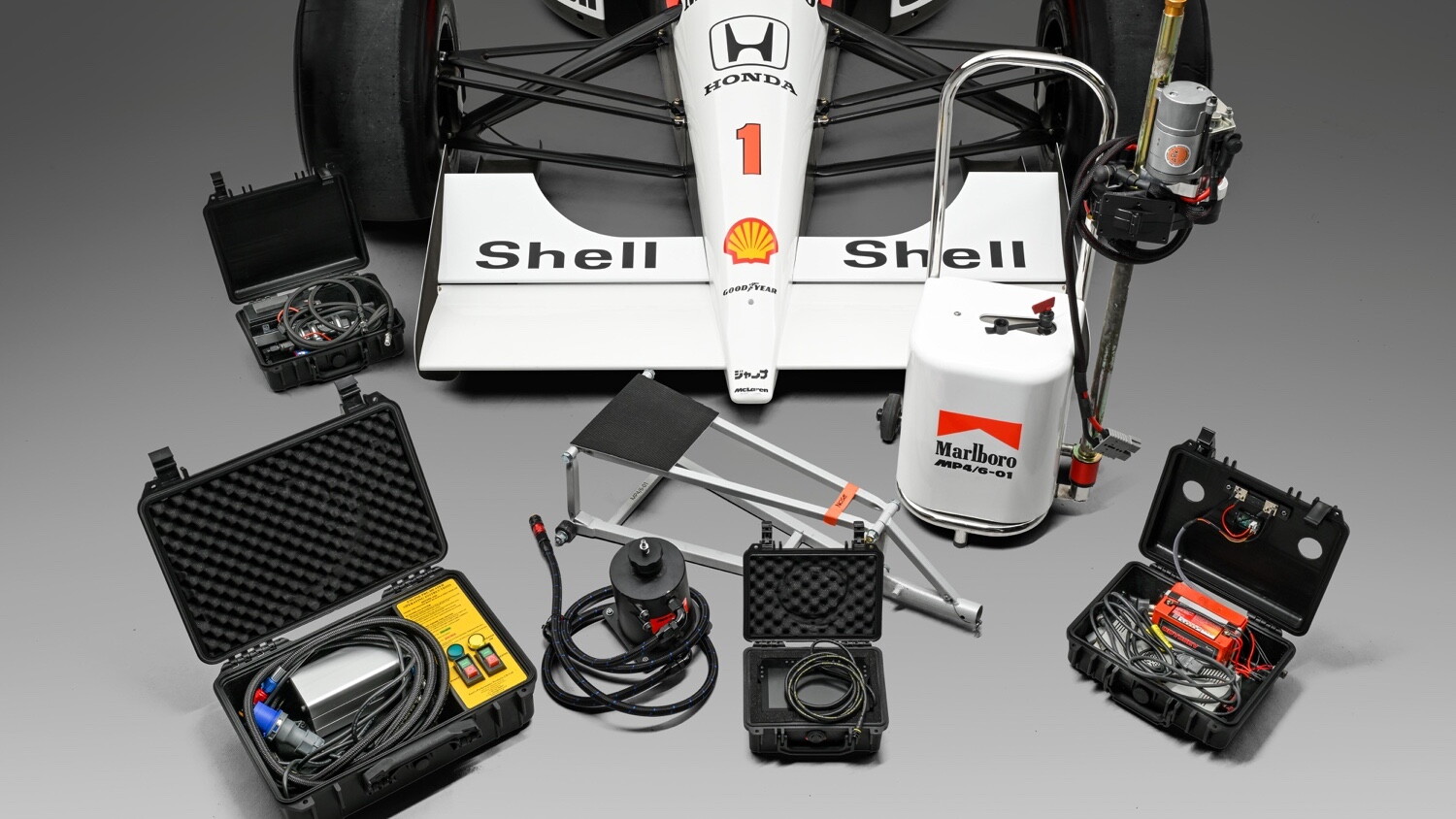 All'asta la McLaren della vittoria di Senna in Brasile nel 1991