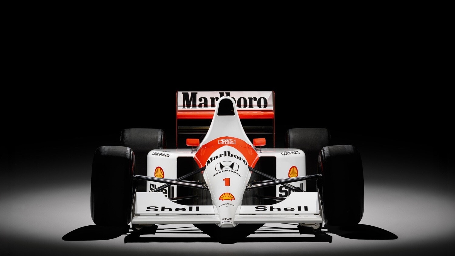 All'asta la McLaren della vittoria di Senna in Brasile nel 1991