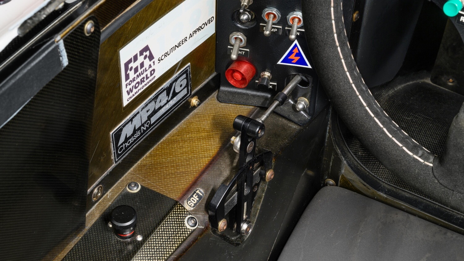 All'asta la McLaren della vittoria di Senna in Brasile nel 1991