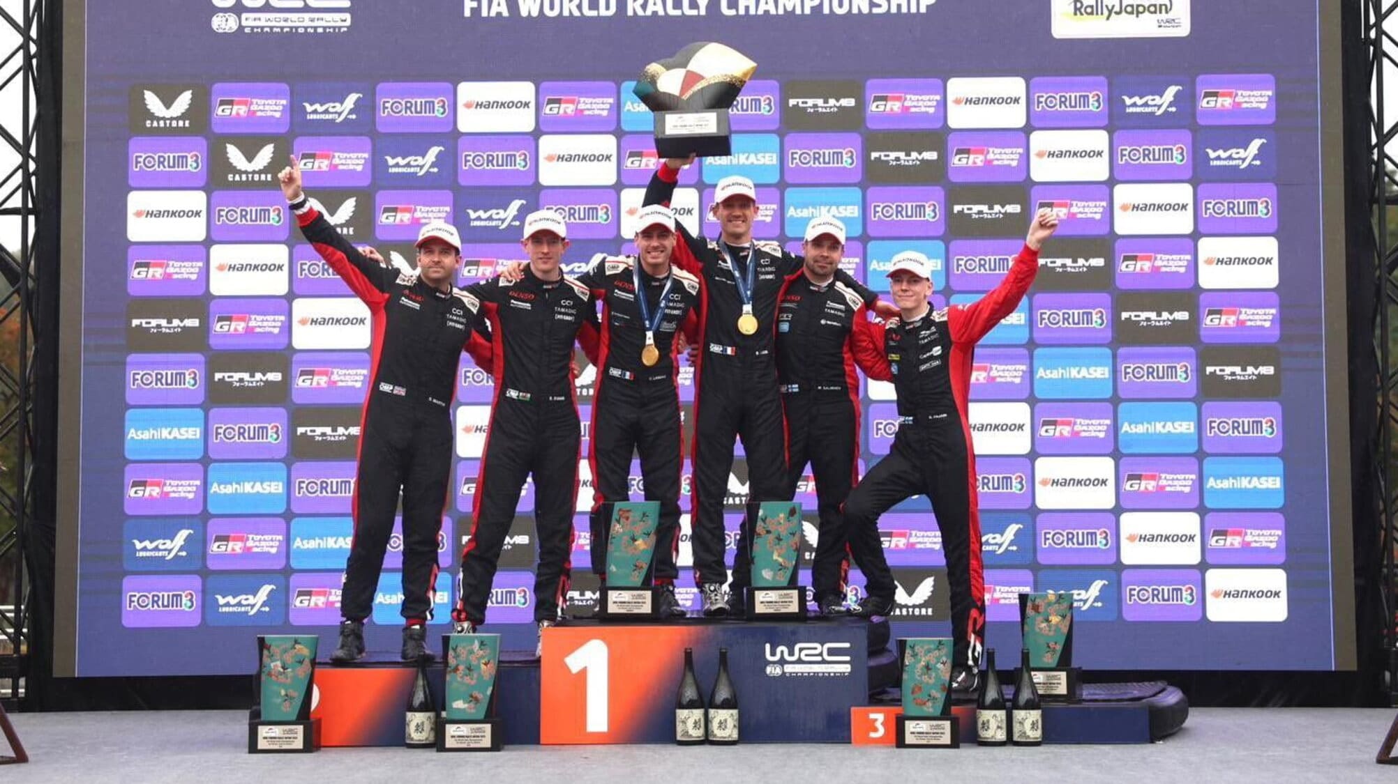 WRC, Ogier vince il Rally del Giappone