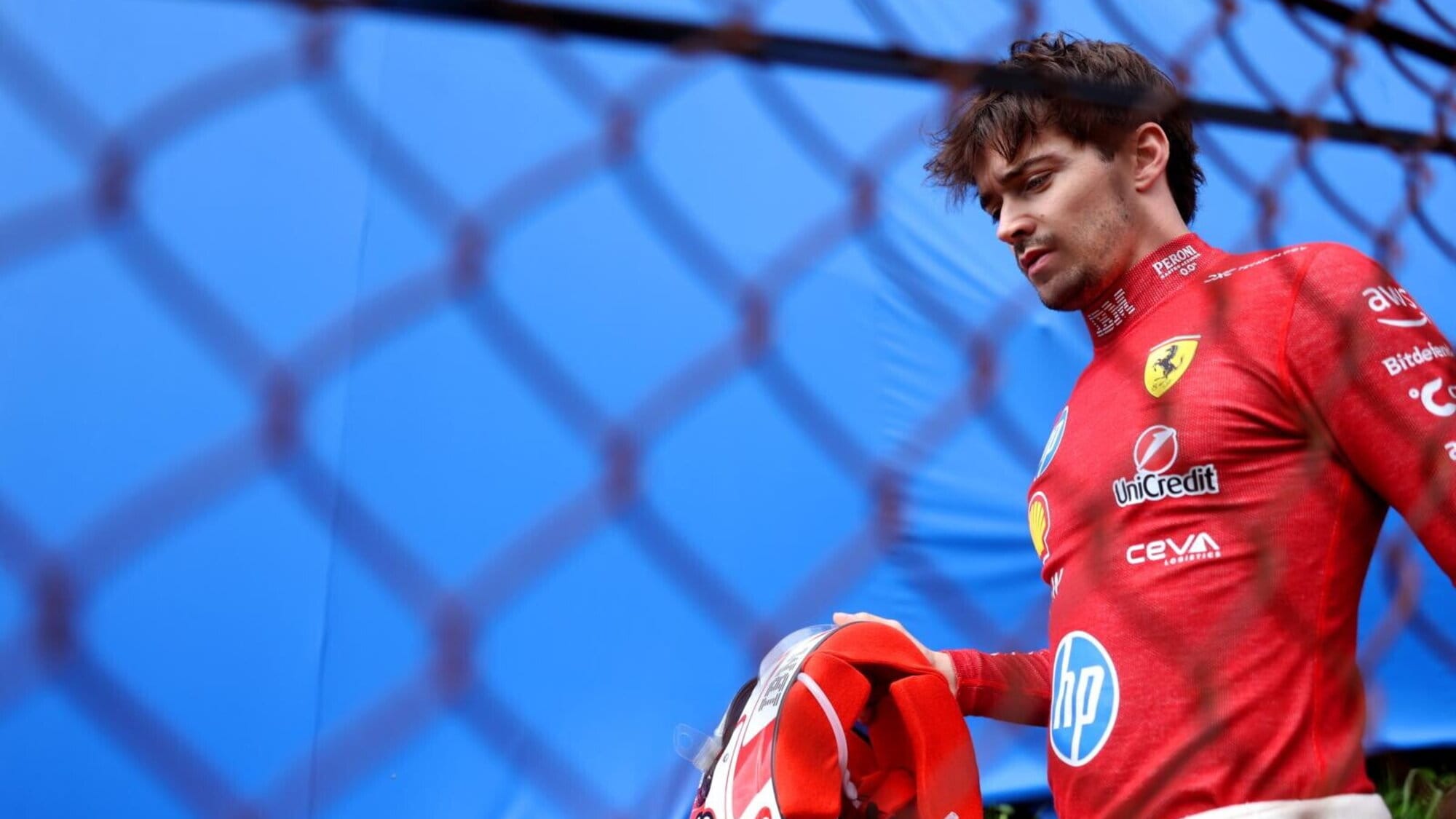 Leclerc deluso in Brasile: contatto a inizio gara e poi ritiro