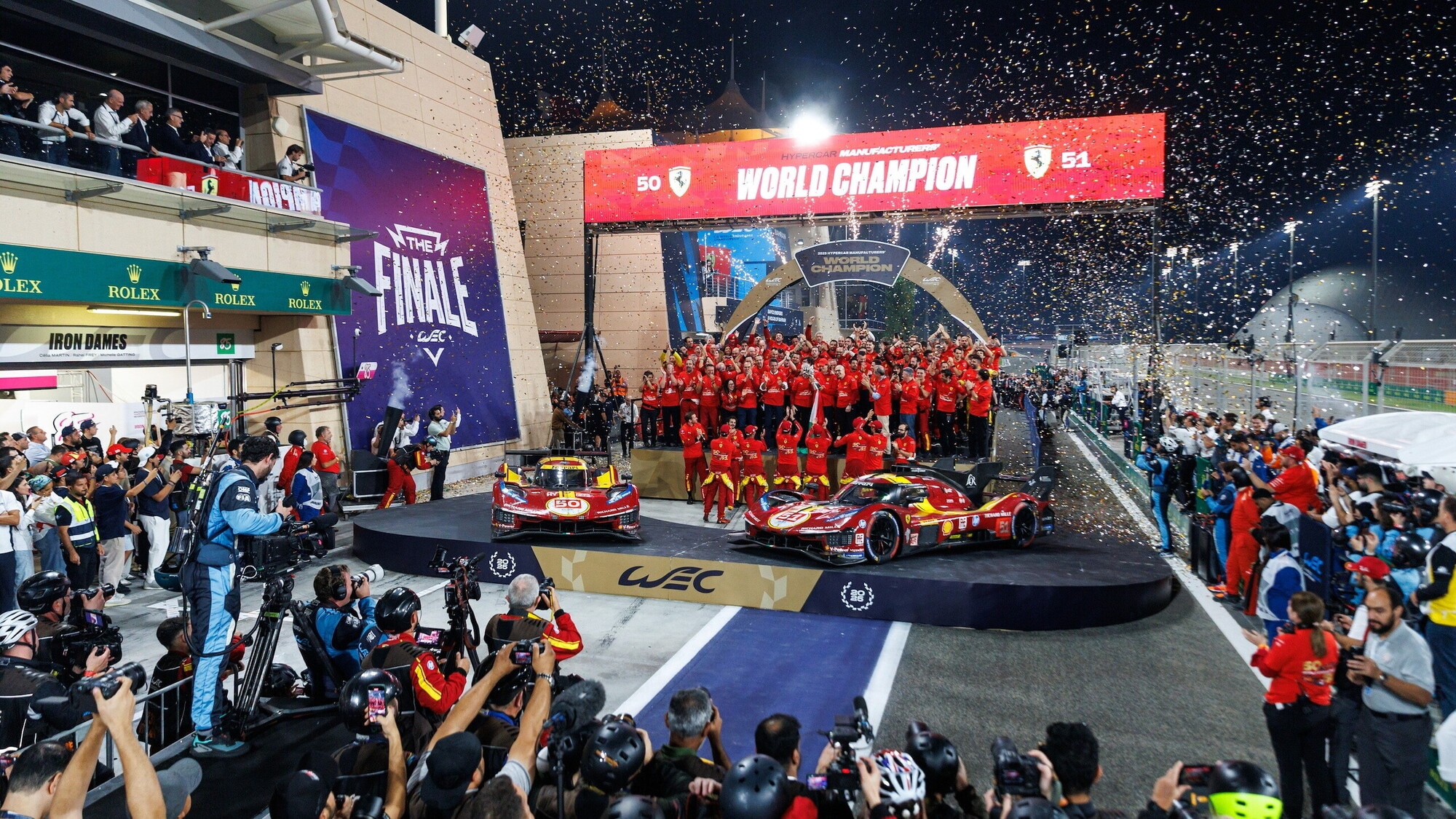 La Ferrari regina del mondo: 53 anni dopo, il Cavallino conquista il WEC