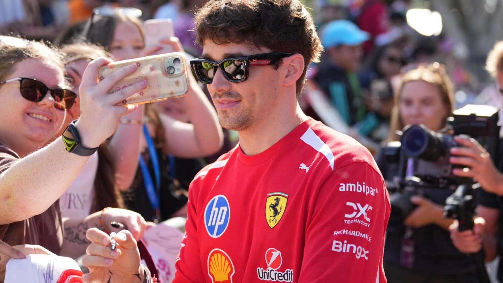 Leclerc, in Australia consapevoli del valore della Ferrari e della forza Mercedes