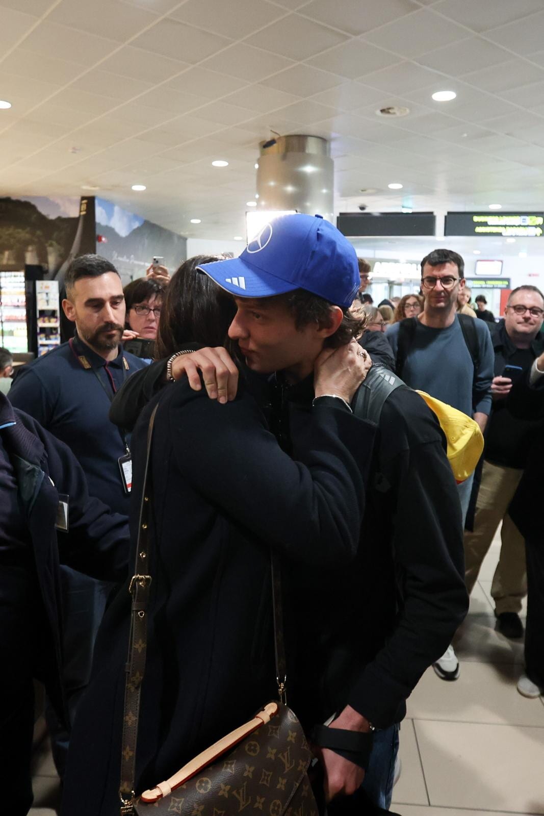 Bentornato Kimi! Le foto all’aeroporto di Bologna