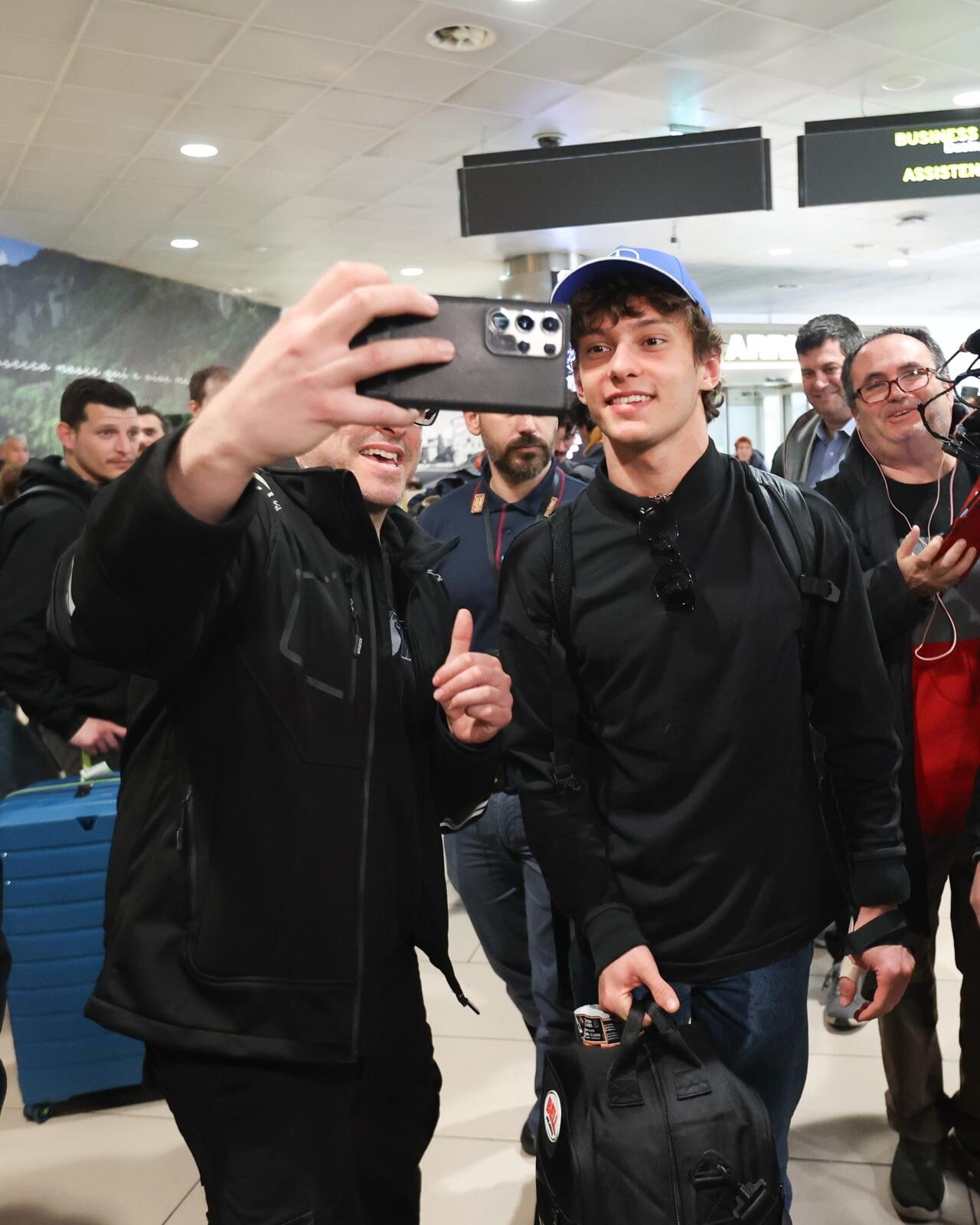 Bentornato Kimi! Le foto all’aeroporto di Bologna