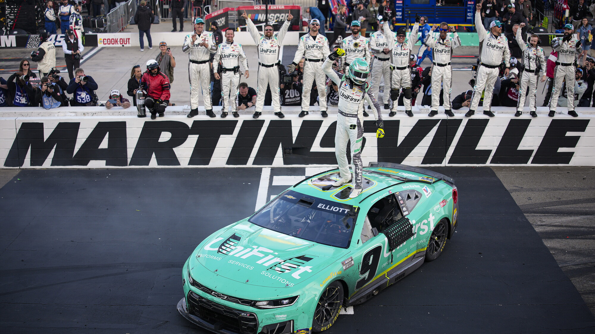 NASCAR: Elliott beffa Hamlin a Martinsville