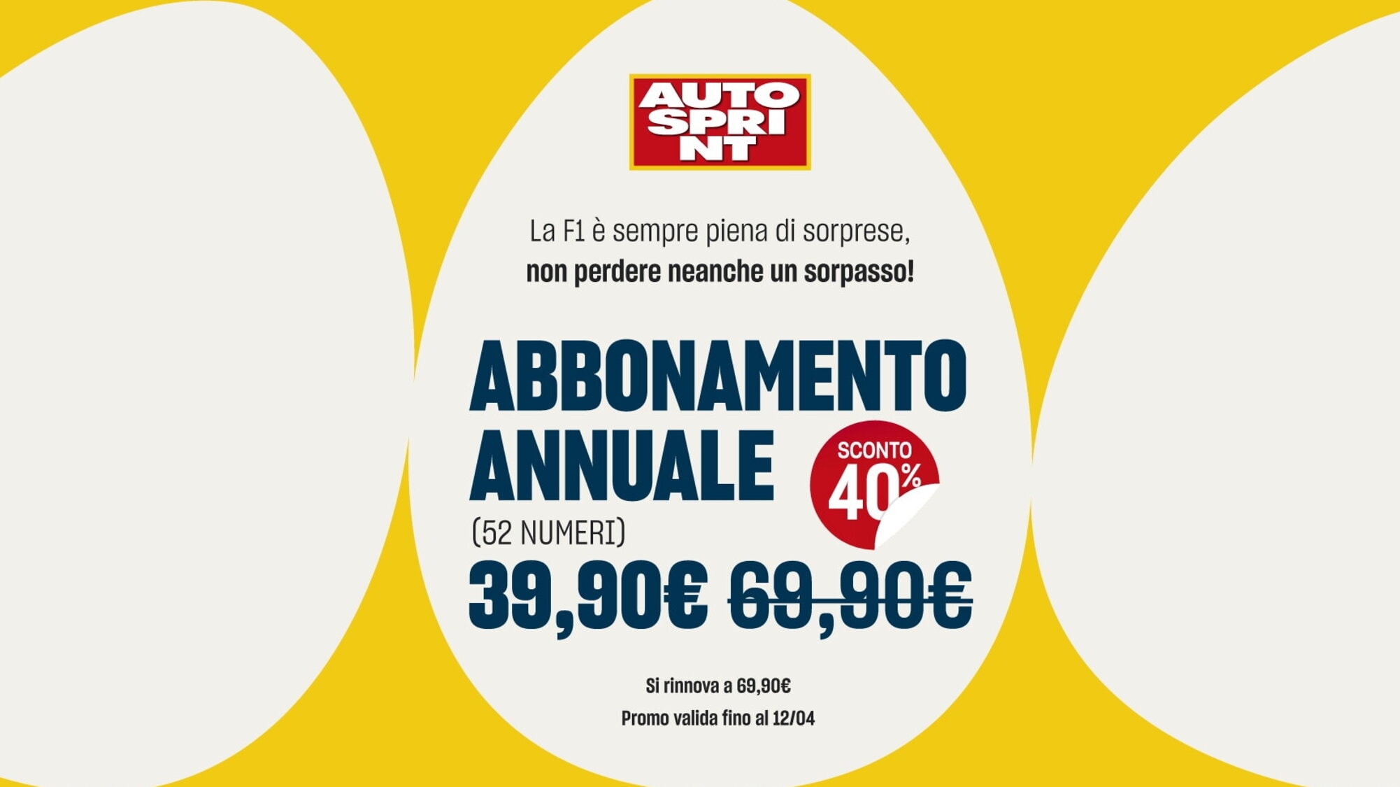 Pasqua con Autosprint: 52 numeri a prezzo scontato