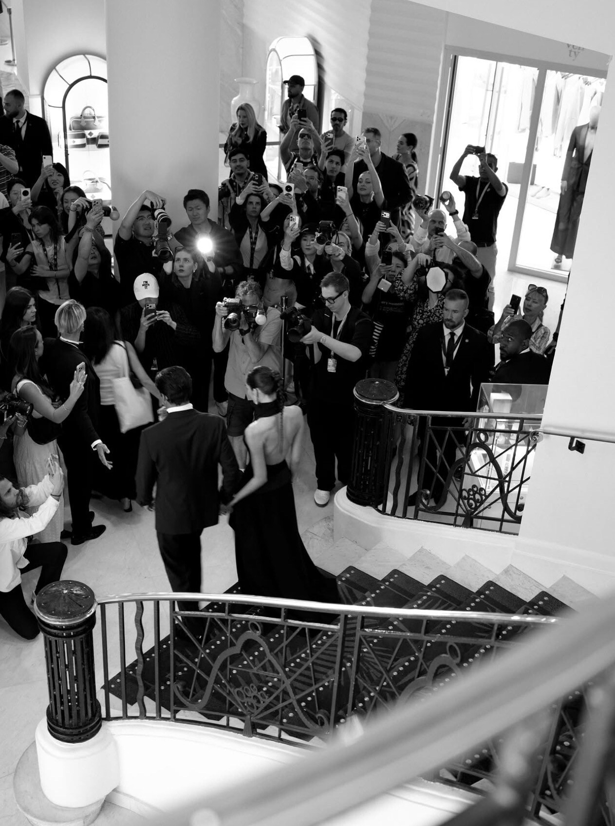 Leclerc e Sainz “divi” al Festival di Cannes