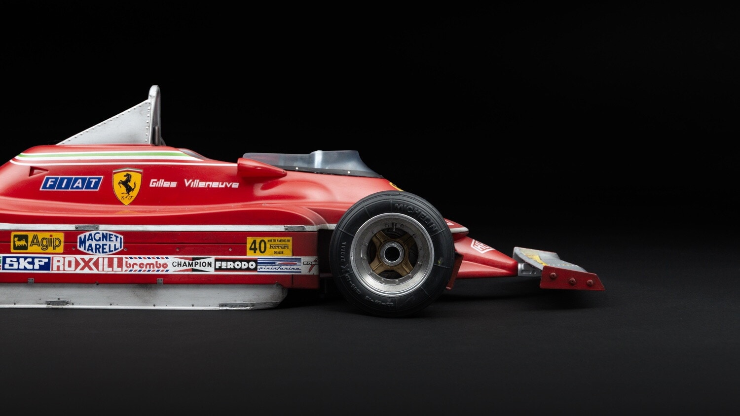 Villeneuve, la Ferrari 312 T4 può finire nel tuo salotto
