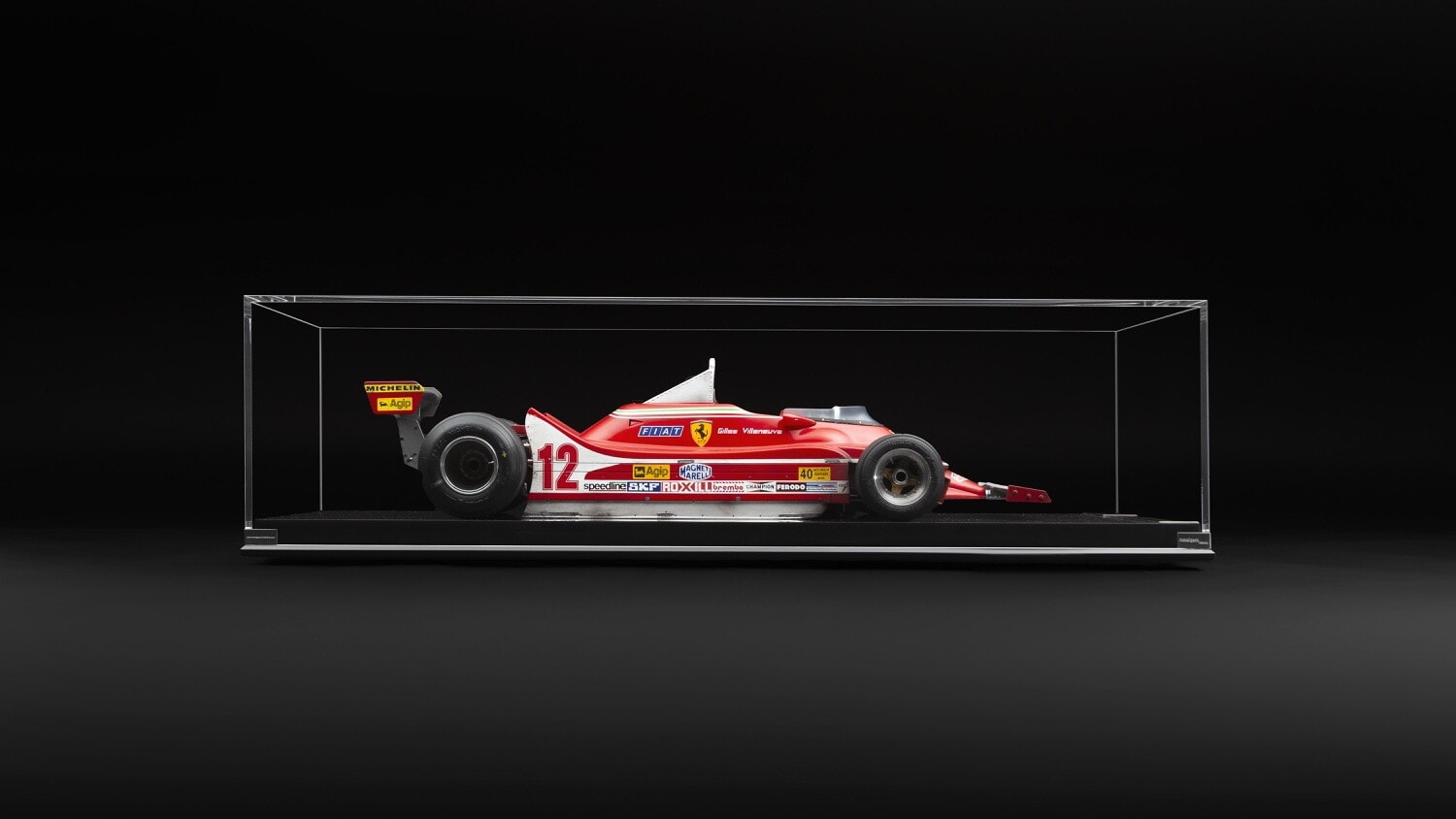 Villeneuve, la Ferrari 312 T4 può finire nel tuo salotto