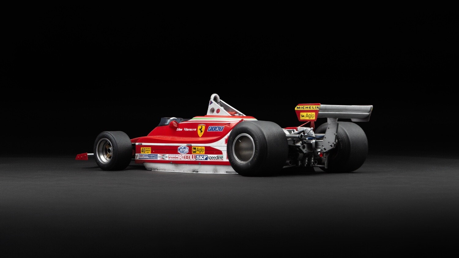 Villeneuve, la Ferrari 312 T4 può finire nel tuo salotto