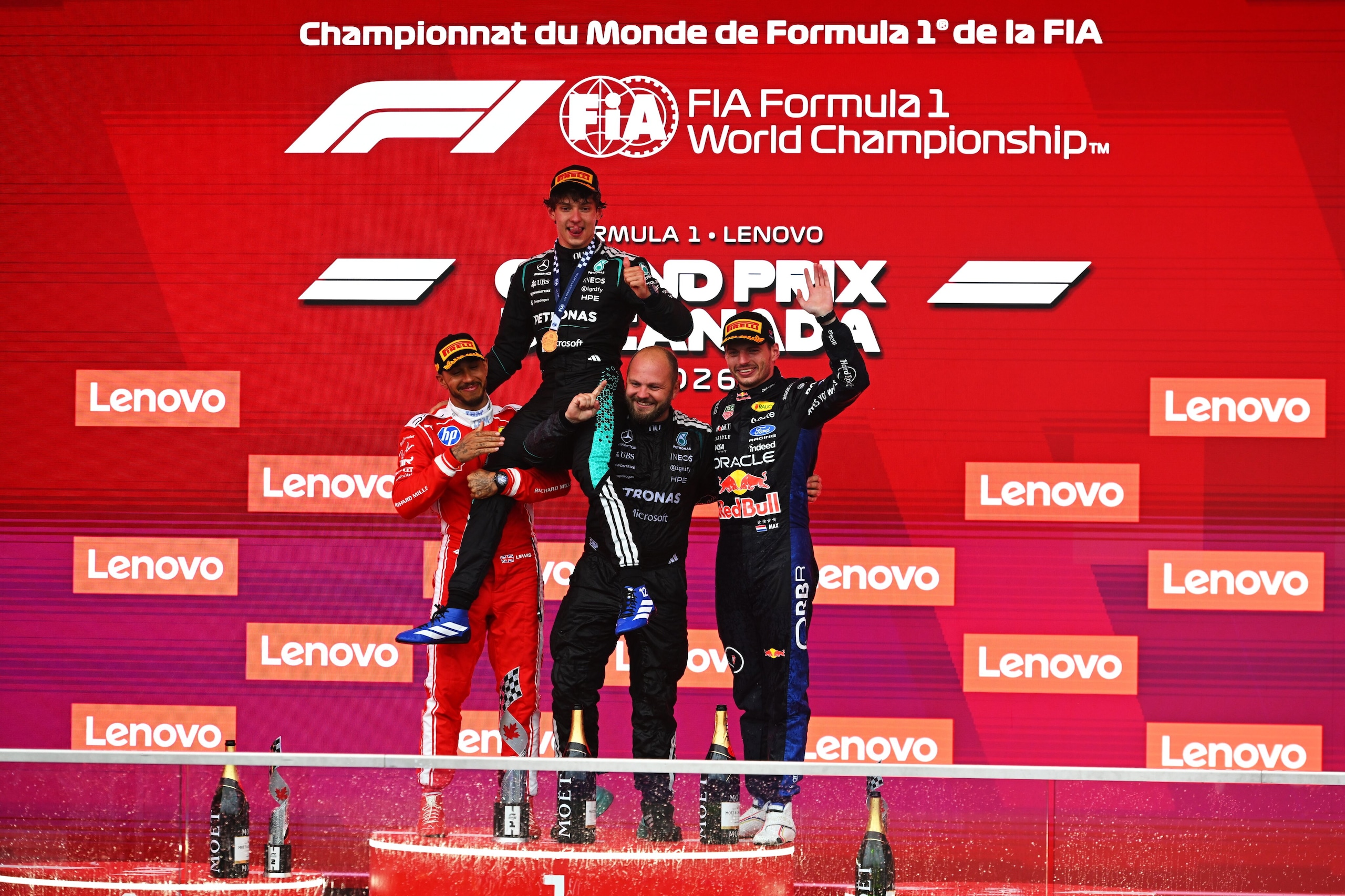 GP Canada, un podio da 11 Mondiali che celebra il futuro