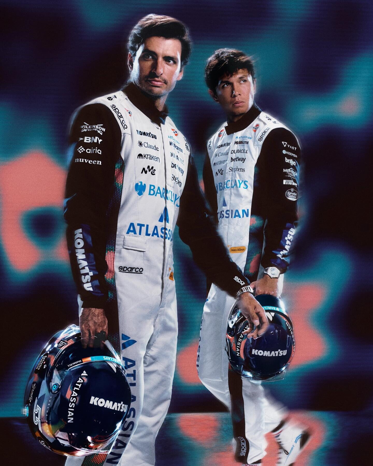 Da emozione a design: le nuove tute Williams per il GP di Monaco