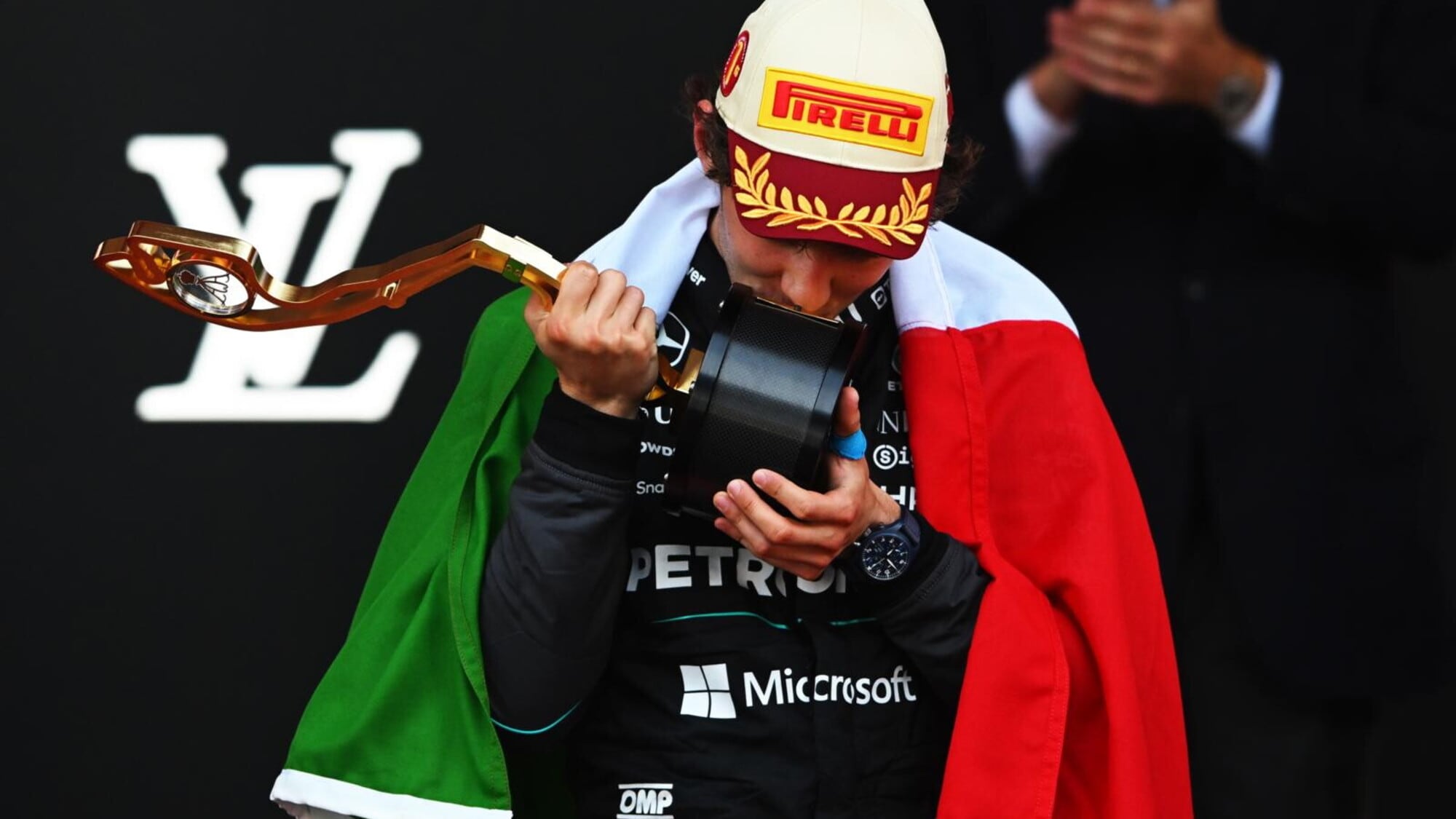 Il retroscena della bandiera di Kimi
