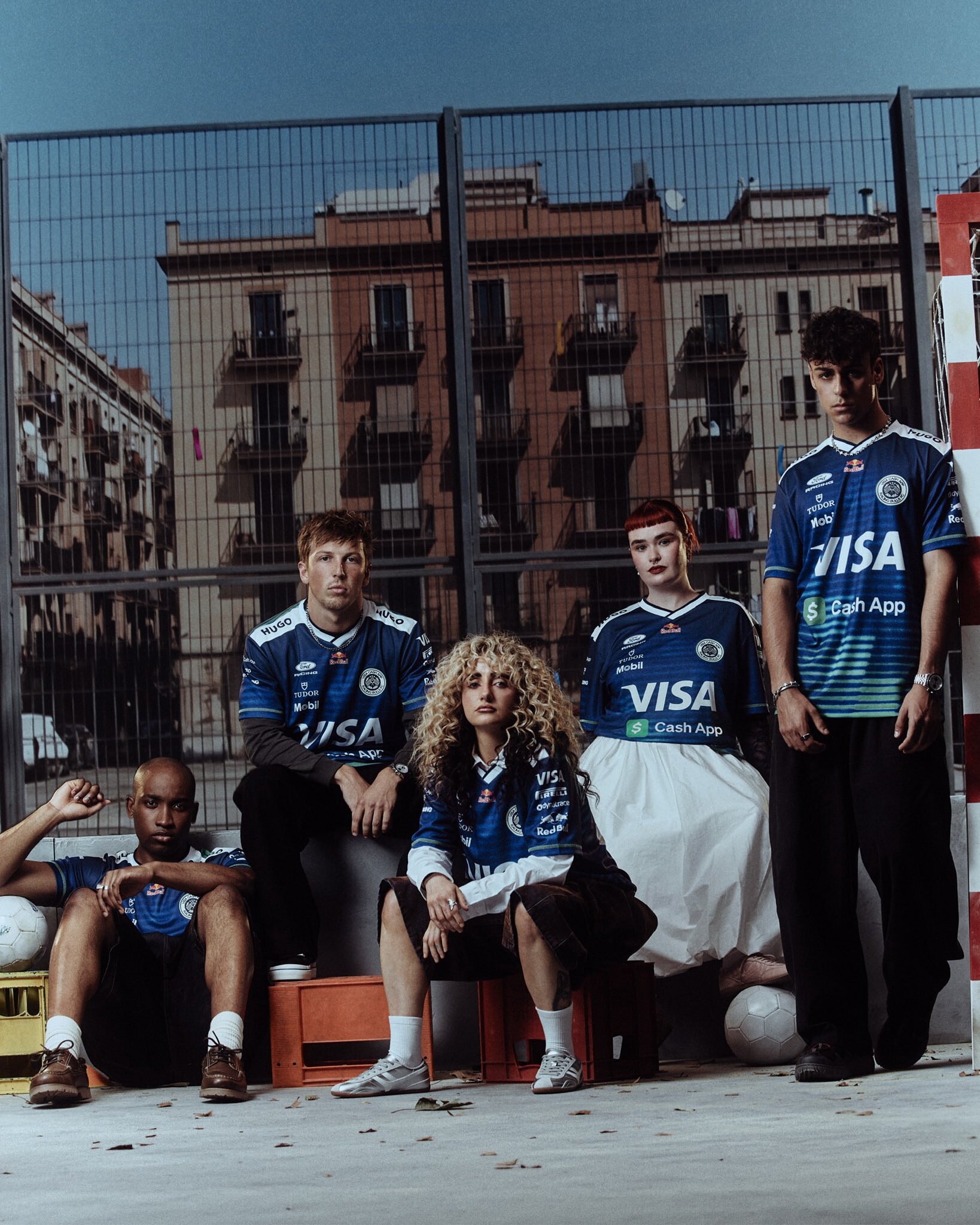 GP Barcellona, Racing Bulls porta il calcio in Formula 1
