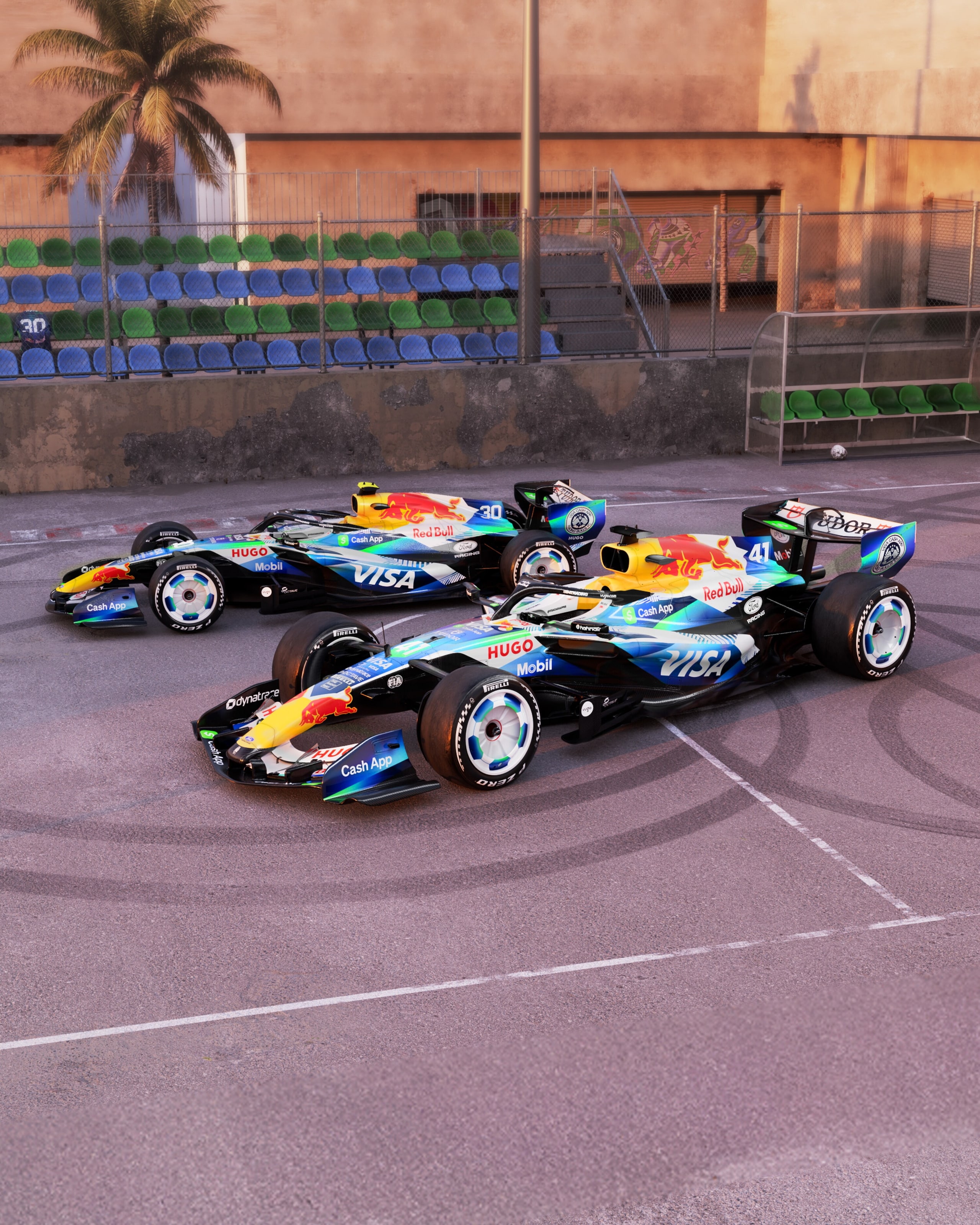 Racing Bulls a Barcellona svela una livrea speciale per i Mondiali