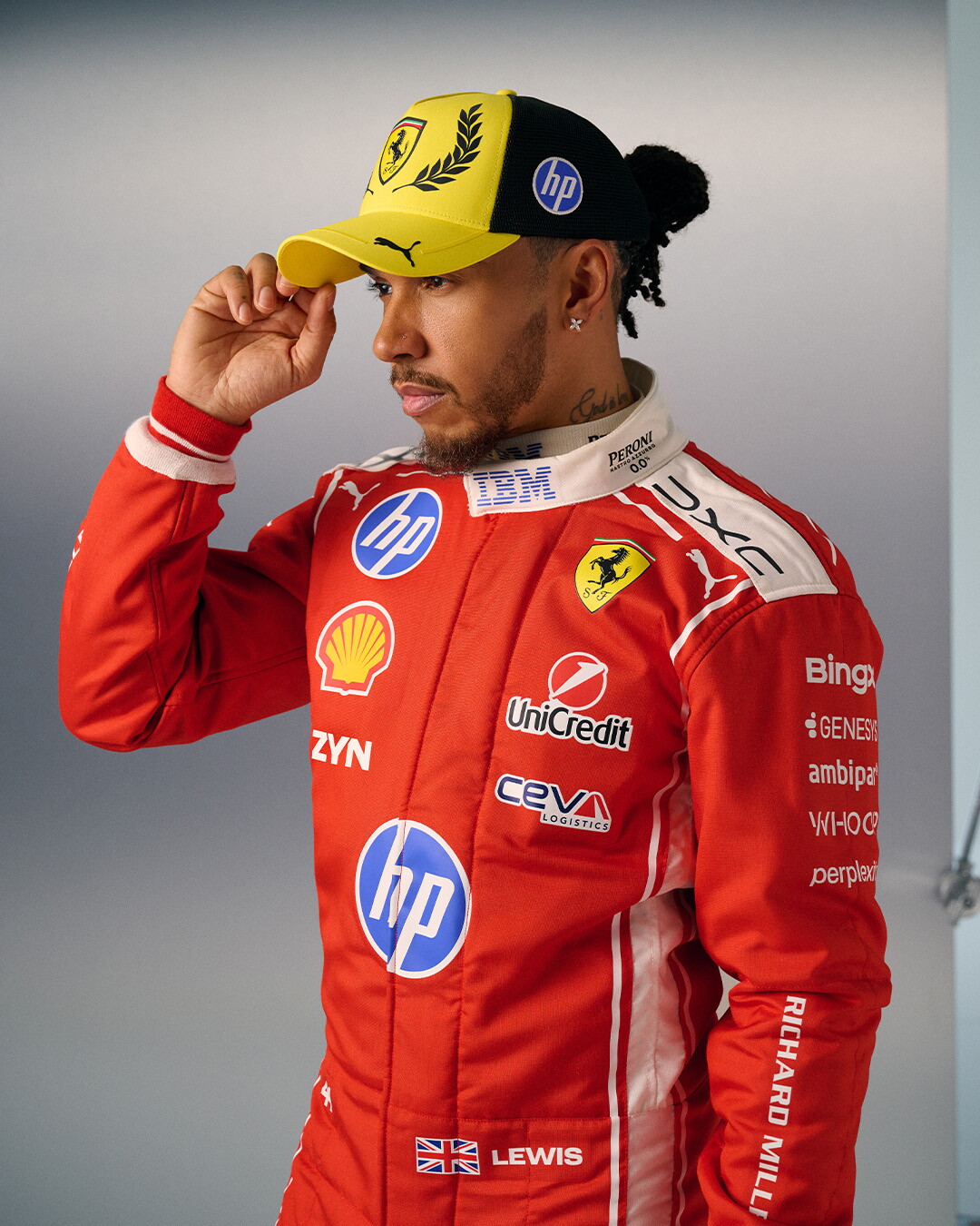 A casa di Lewis: Ferrari svela un look speciale per Hamilton a Silverstone