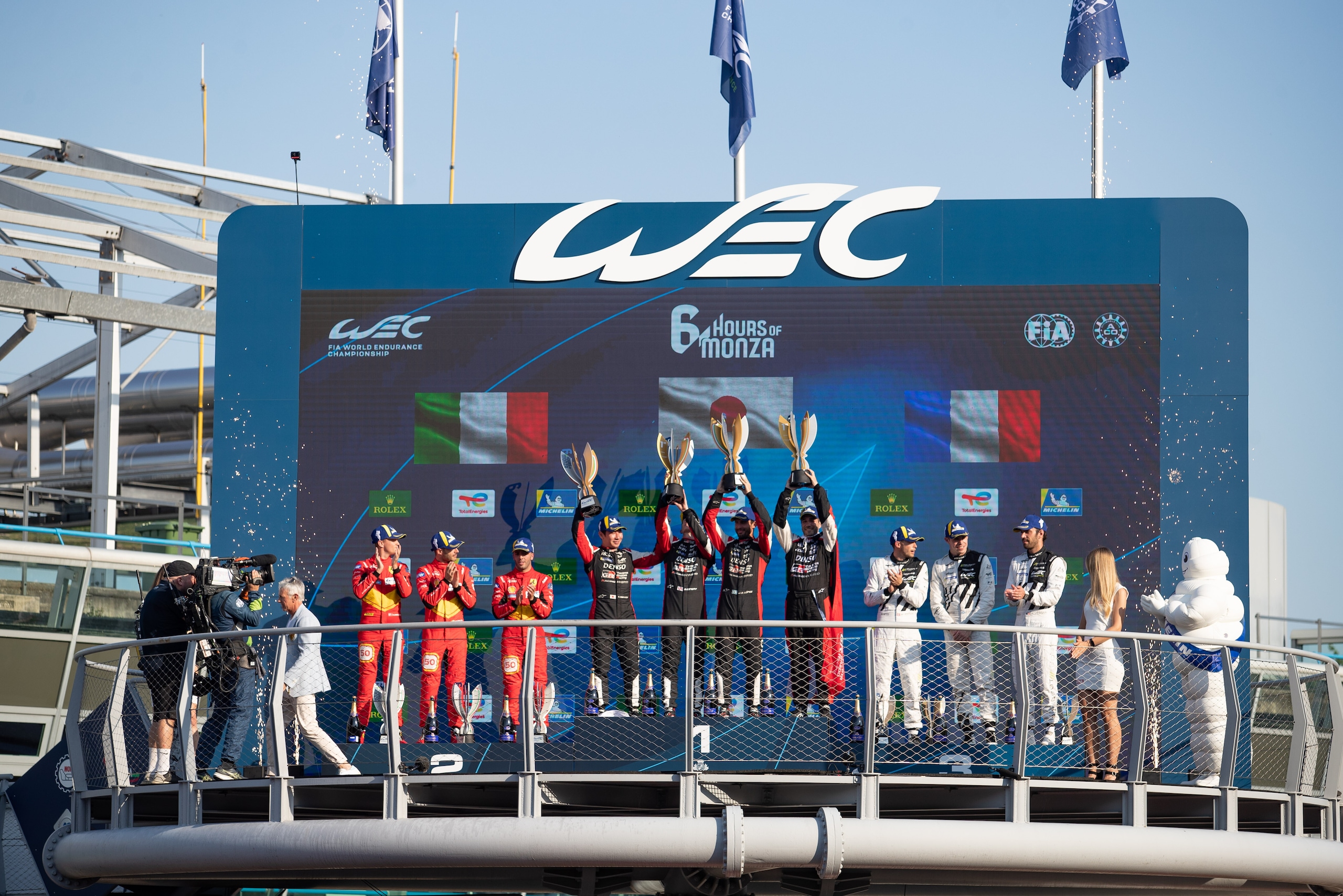 WEC a Monza, il podio Ferrari dell’ultima volta nel 2023