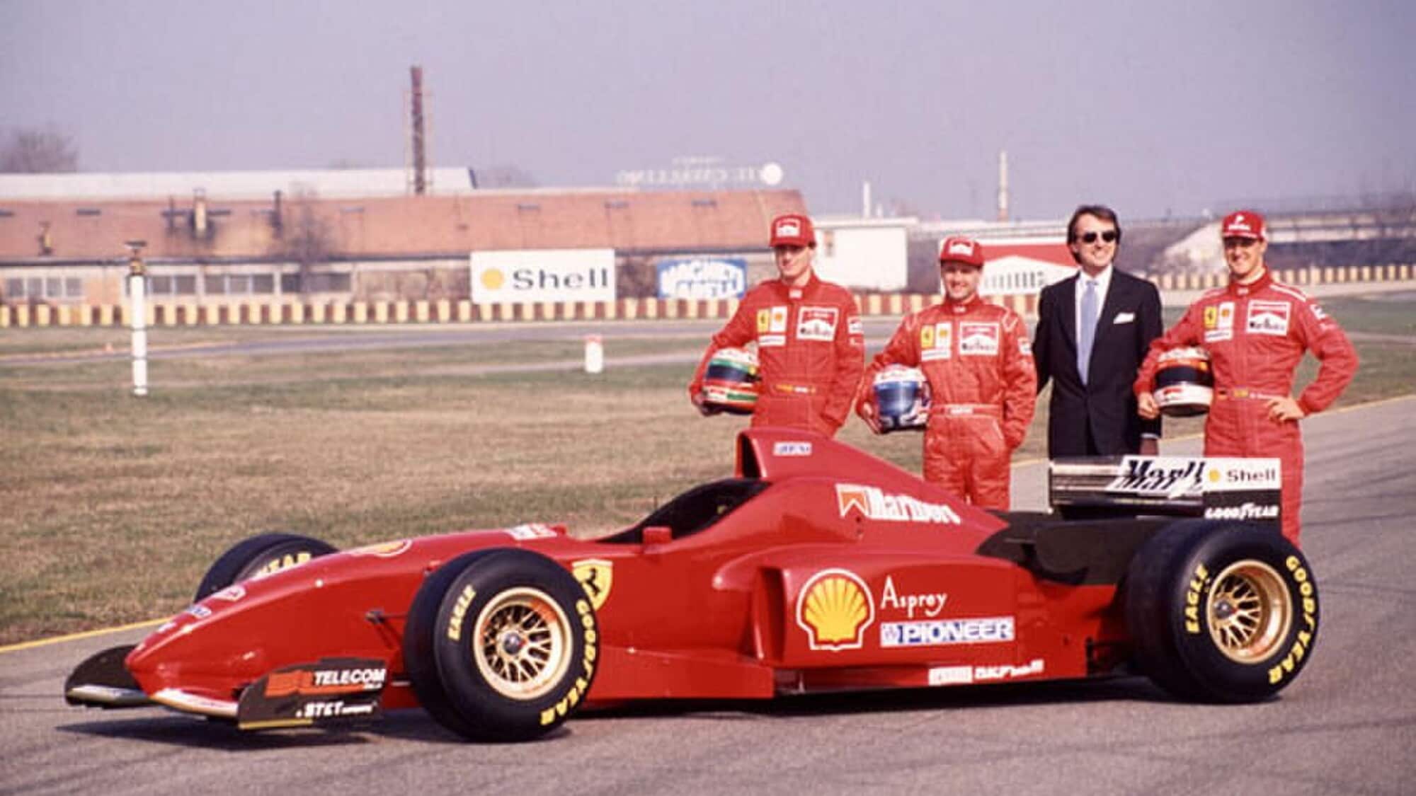 Ferrari, a Monza con i colori del 1996 della prima di Michael