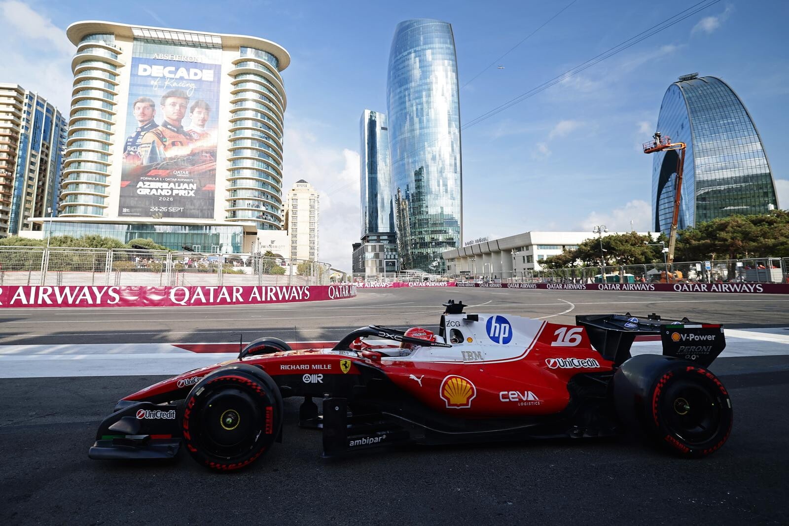 GP Azerbaijan, la griglia di partenza della gara di Baku