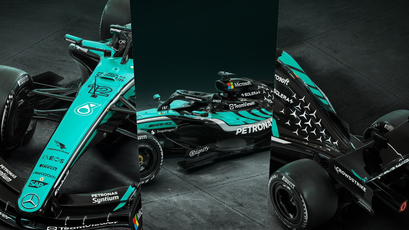 Malesia, Mercedes cambia livrea per il GP del Bahrain