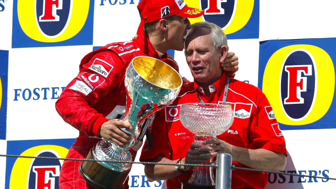 Rory Byrne, Ferrari