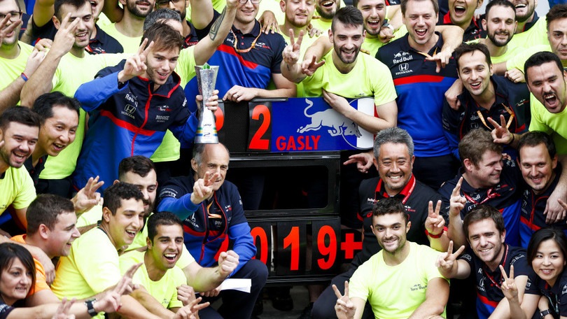 Gasly, GP Brasile: podio da sogno con Toro Rosso, grazie Honda