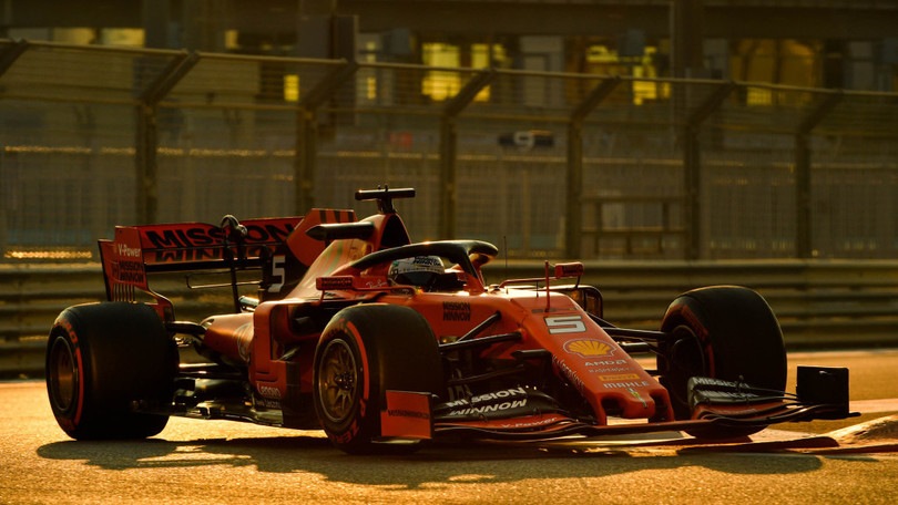 Vettel, test Abu Dhabi: confronto tra le gomme molto utile