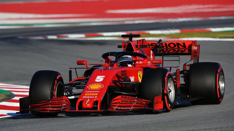 Test Barcellona, Vettel: 'Concentrati sul conoscere la Ferrari SF1000'