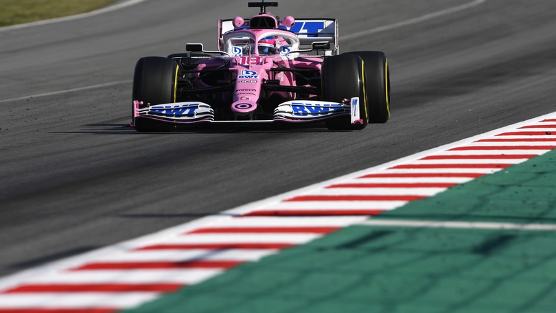 Racing Point in pista a Silverstone con la RP20, Renault in Austria