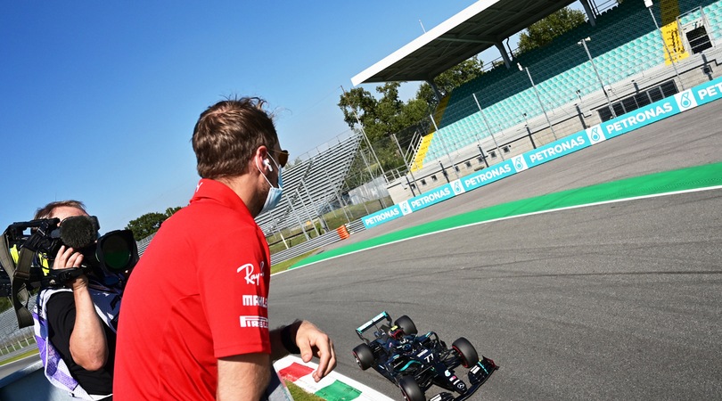 Gp Italia, qualifiche Vettel: "Non potevo fare nulla: usciti al momento sbagliato"