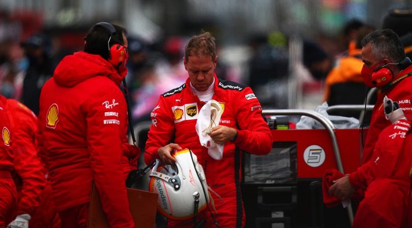 GP Eifel, Vettel: "Troppi rischi con l'Alfa, non c'era il passo"