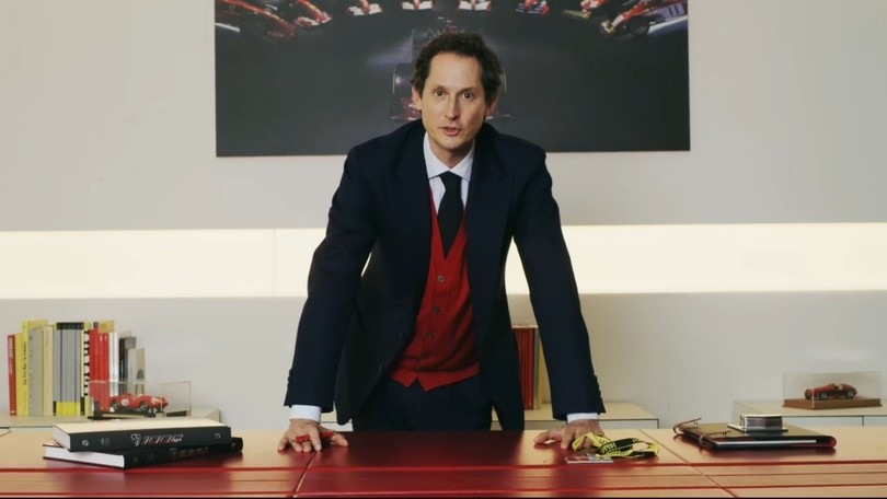 Elkann: "Tutti ansiosi di mettere in pista la vettura e dare il massimo"