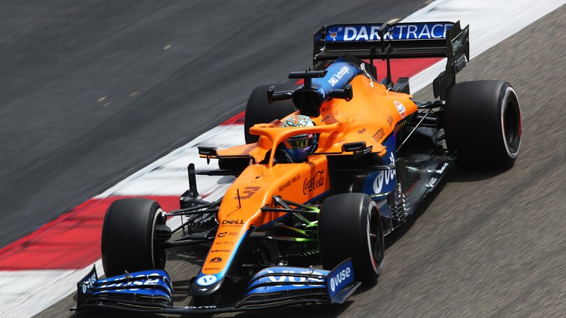 Test, day-1, mattina: Ricciardo al comando, Leclerc ko