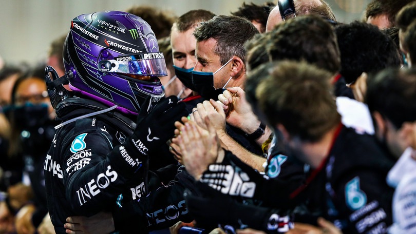 GP Bahrain, Hamilton: "Oggi ho fatto qualcosa di speciale"