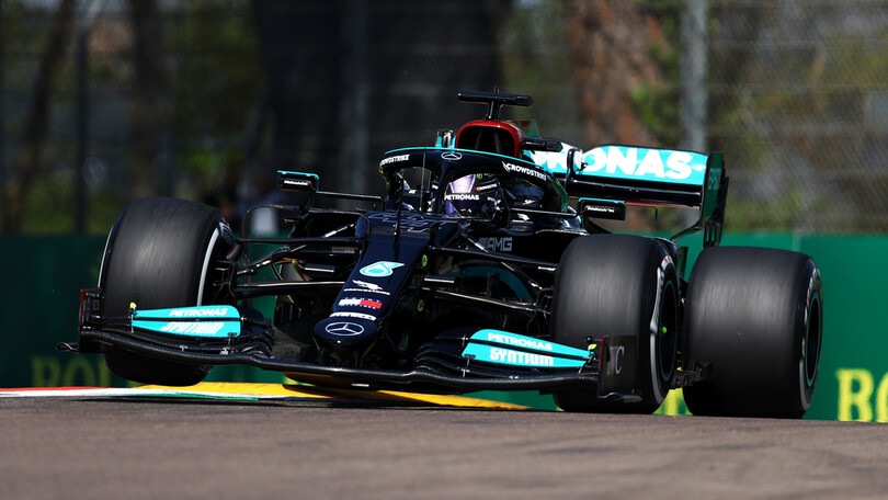 GP Emilia Romagna, Hamilton: il lavoro sull'assetto ha pagato
